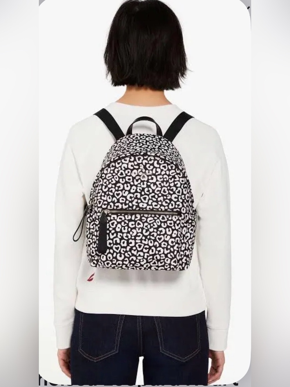 Kate Spade Chelsea Leopard Medium Backpack